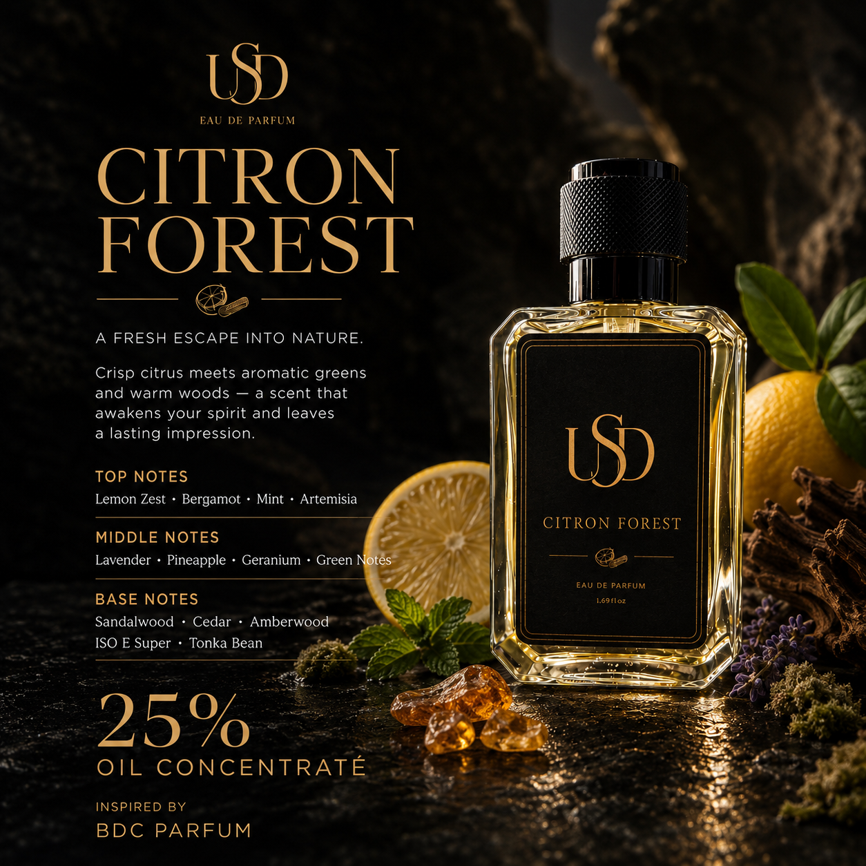 𝗖𝗶𝘁𝗿𝗼𝗻 𝗙𝗼𝗿𝗲𝘀𝘁 𝗕𝘆 𝗨𝗦𝗗 𝗣𝗲𝗿𝗳𝘂𝗺𝗲𝘀 | 𝗜𝗻𝘀𝗽𝗶𝗿𝗲𝗱 𝗯𝘆 𝗕𝗗𝗖 𝗣𝗮𝗿𝗳𝘂𝗺| 𝟓𝟎 𝐦𝐥